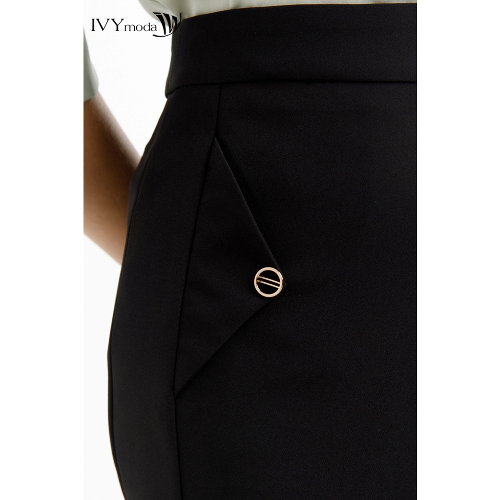 Chân váy bút chì cách điệu IVY moda MS 31M7584