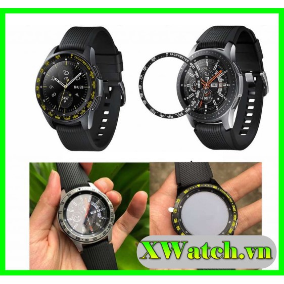 Vòng benzel bảo vệ đồng hồ Samsung Gear S3/ Watch GT2 46mm