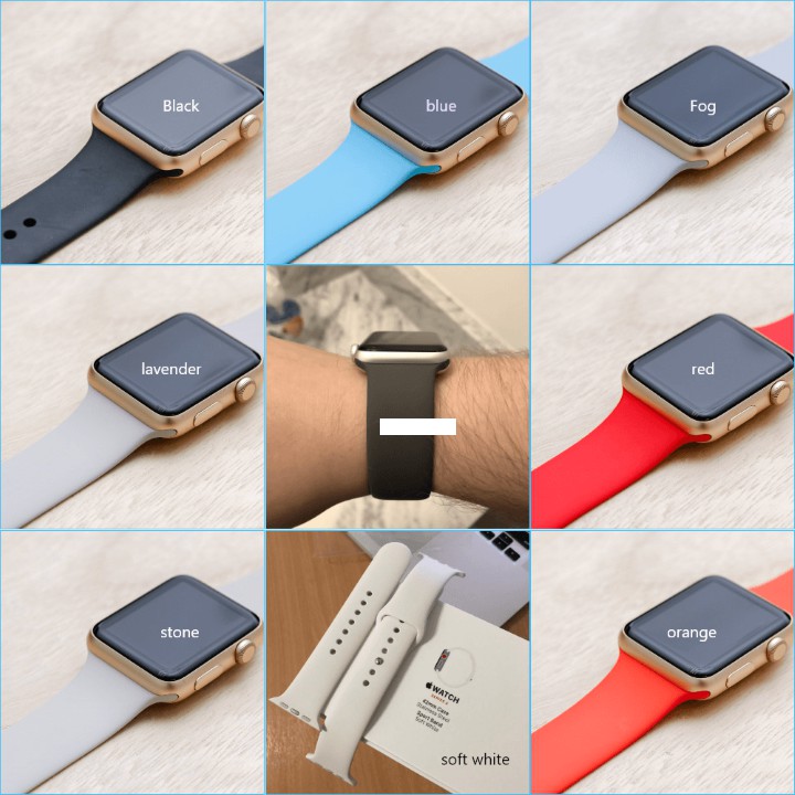 Dây cao su (sport band) apple watch, cam kết zin chính hãng apple