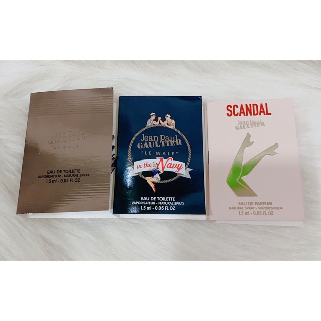 🧚🏻‍♀️ Mẫu thử nước hoa ( Vial ) Jean Paul 1,5ml 🧚🏻‍♀️