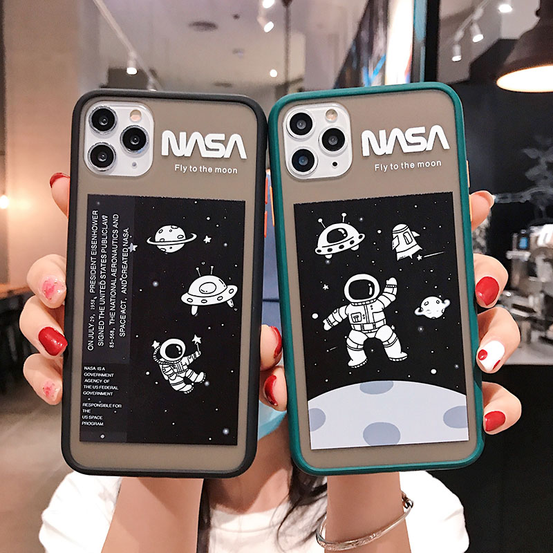 Ốp Lưng Cứng In Hình Nasa Cho Xiaomi Poco X2 F2 M2 Pro Mi 8 9 9t 10 Cc9 Note 10 Pro A3 Lite Cc9E Redmi Note 9s 7 8 9 Pro Max