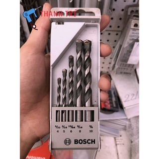2608680726 BỘ MŨI KHOAN BÊ TÔNG TRƠN BOSCH 4MM-10MM