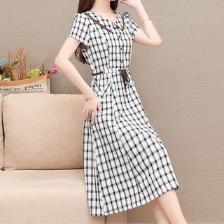 Váy Đầm Kẻ Hàng Quảng Châu