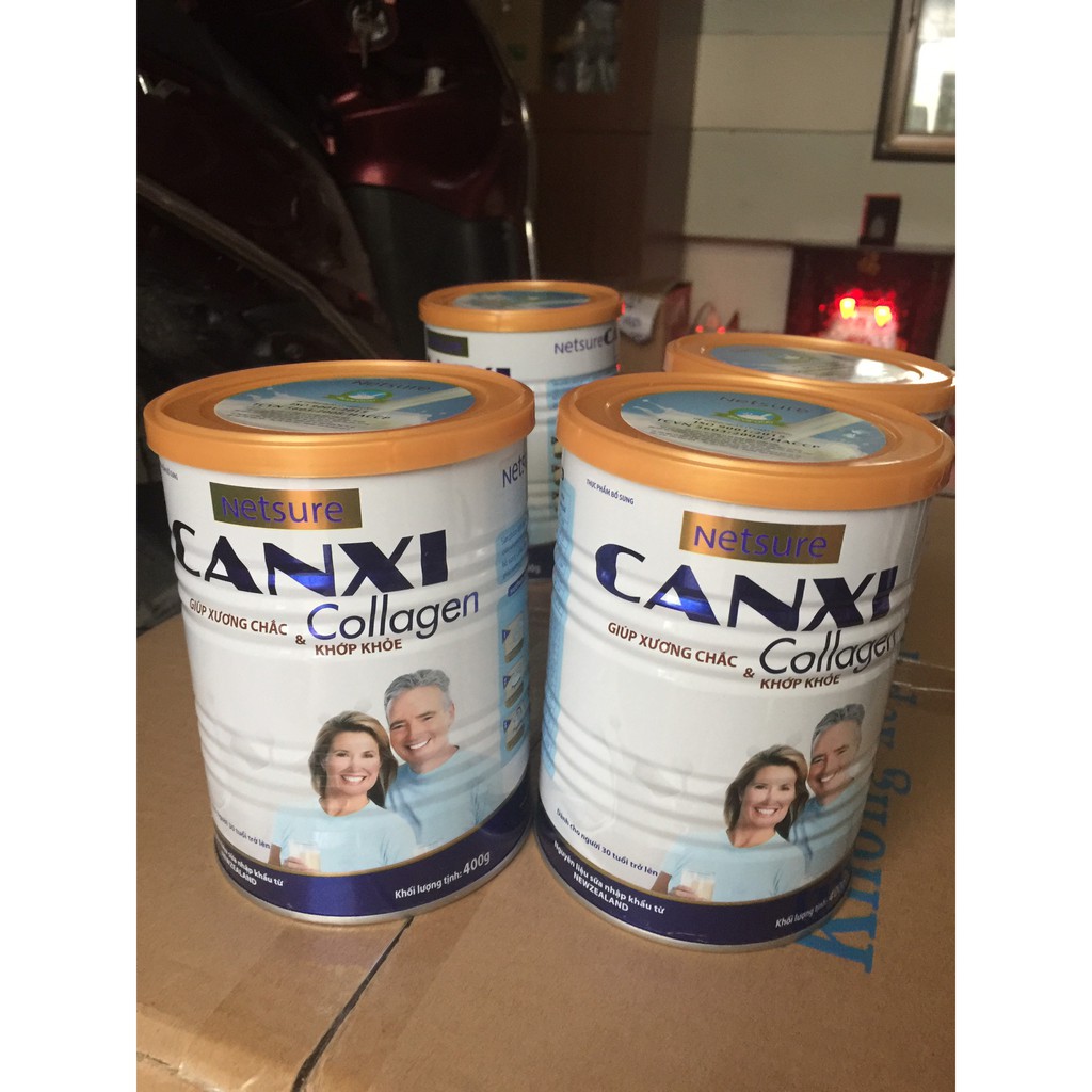 Sữa netsure canxi collagen 400g