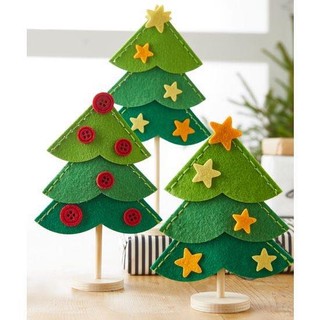 Combo 100 Đế Gỗ Trang Trí Noel