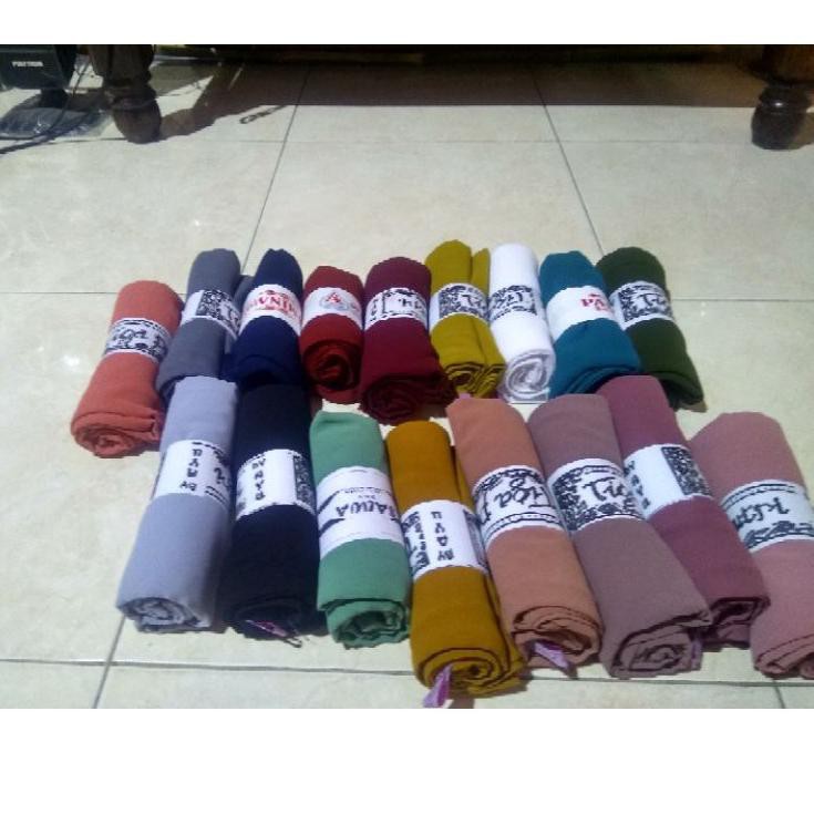 (10.10) Khăn Hijab Pashmina Ceruty 180x75: D