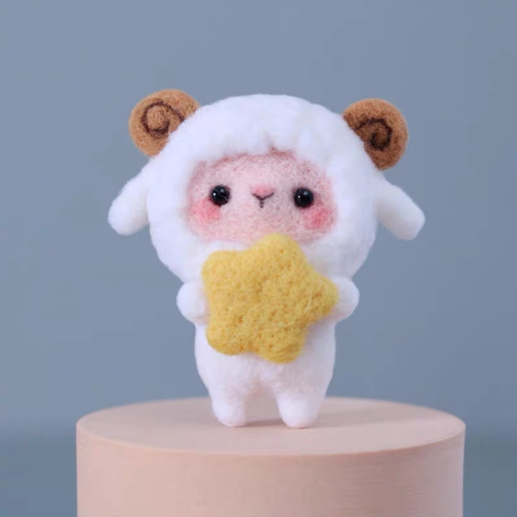 Len Chọc Handmade, Bộ Kit Len Chọc Nông Trại Vui Vẻ