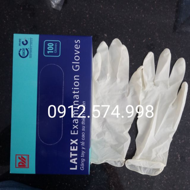 Găng tay y tế có bột Duy Hàng Latex