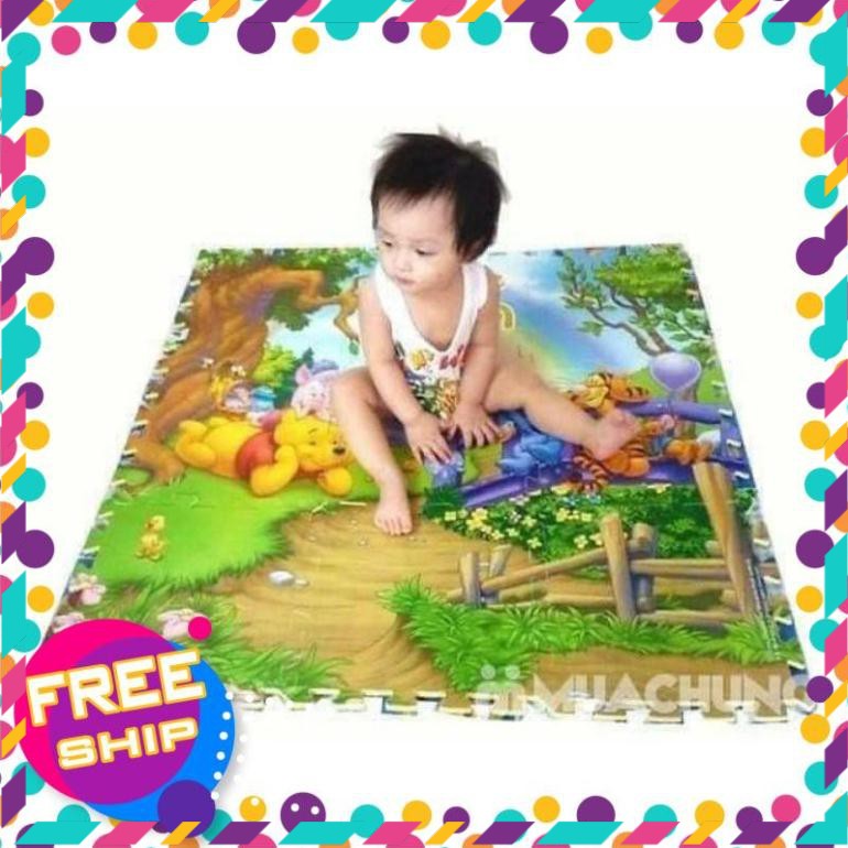 [Giadungonline] Thảm ghép-Thảm Xốp Ghép Trải Sàn Hoạt Hình 60x60 Cm