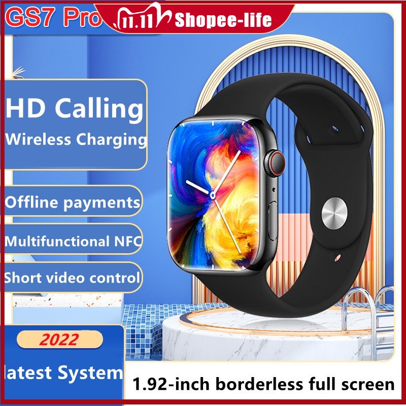 Đồng Hồ Thông Minh GS7 Pro Max 1.92 Inch Series 7 NFC Kết Nối Bluetooth Và Phụ Kiện