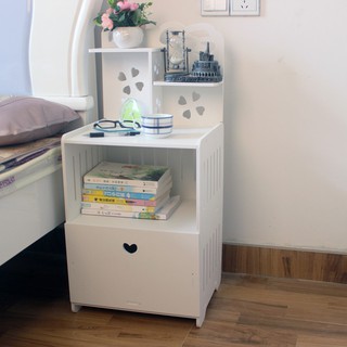 Kệ đầu giường tai gấu 1 cánh tủ trái tim - GABI