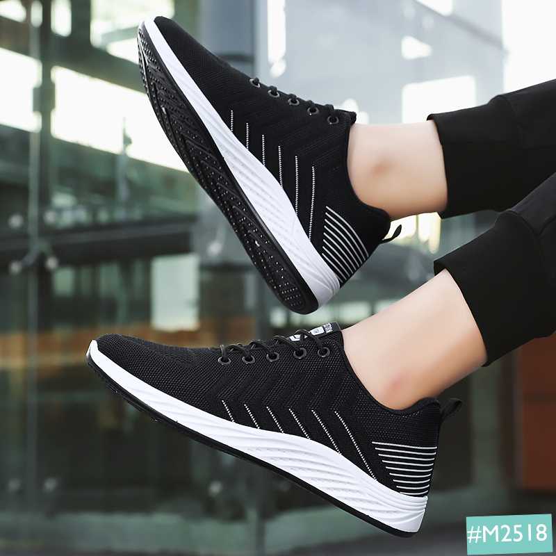 Giày Thể Thao Sneaker Nam Basic MINSU M2518 Style Bata Hàn Quốc Thoáng Khí Phù Hợp Đi Chơi, Học