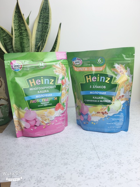 Bột ăn dặm Heinz Nga 200g đủ vị cho bé từ 4m