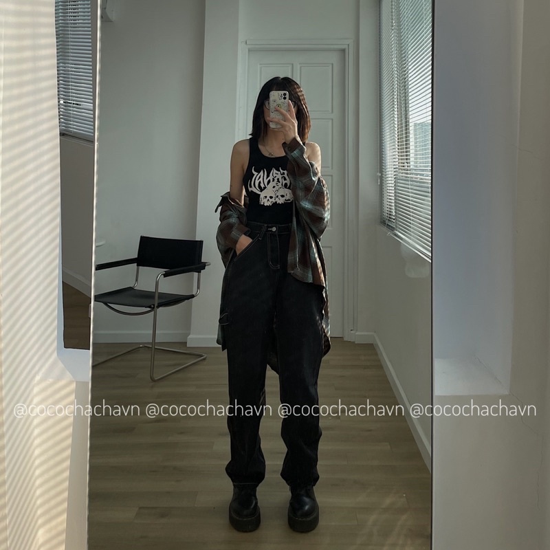 #Q983CS & #Q1316CS quần jeans ống suông | BigBuy360 - bigbuy360.vn