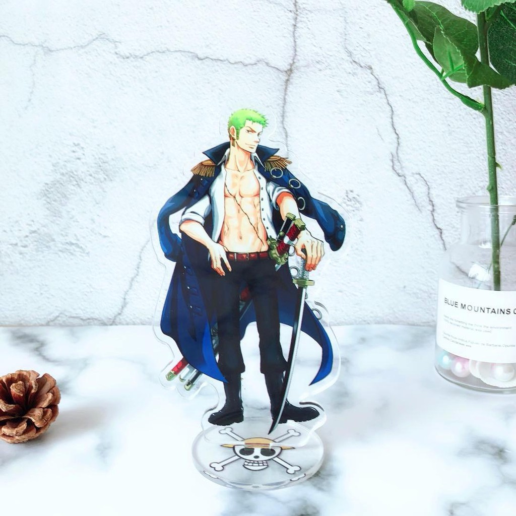 Standee One Piece Đảo Hải Tặc Tượng Acrylic Standee Anime mica trang trí trưng bày mô hình