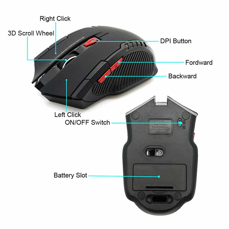 Chuột Quang Chơi Game Không Dây Usb 2.0 Logitech G102