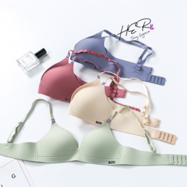 Áo ngực nữ không gọng mút mỏng tản nhiệt xuất nhật  - Mẫu  Áo bra mặc cảm giác nhẹ nhàng  A688