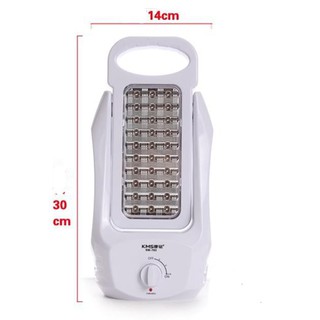 Đèn led tích điện 2 mặt LED KM 793