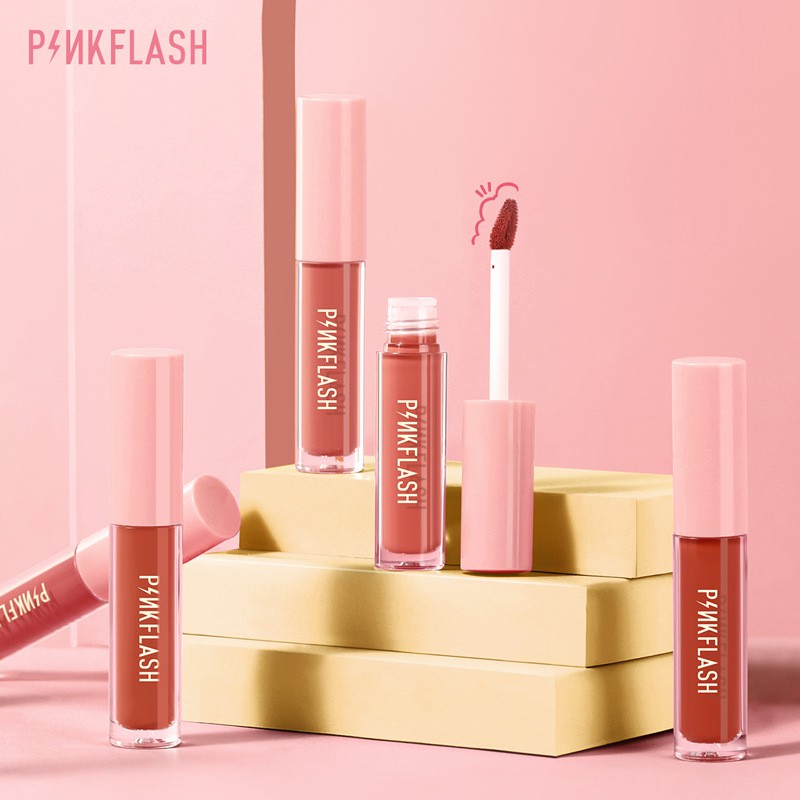 [Hàng mới về] Son môi Pinkflash OhMyKiss chống nước lâu trôi chứa thành phần VE dưỡng ẩm 18 màu sắc tùy chọn | BigBuy360 - bigbuy360.vn