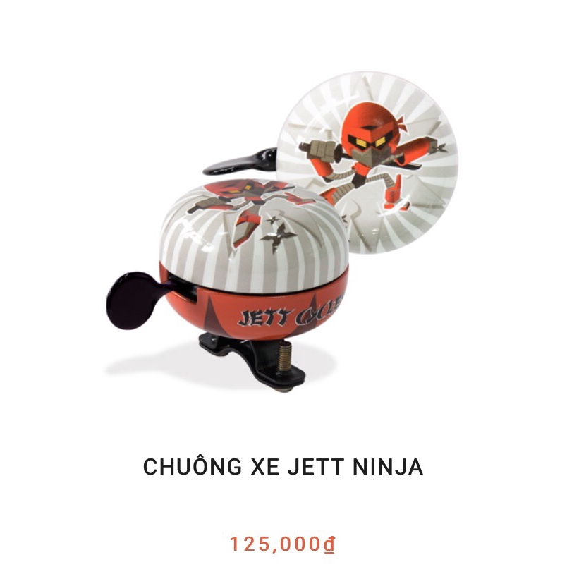 [JINPI] Chuông xe Jett Ninja