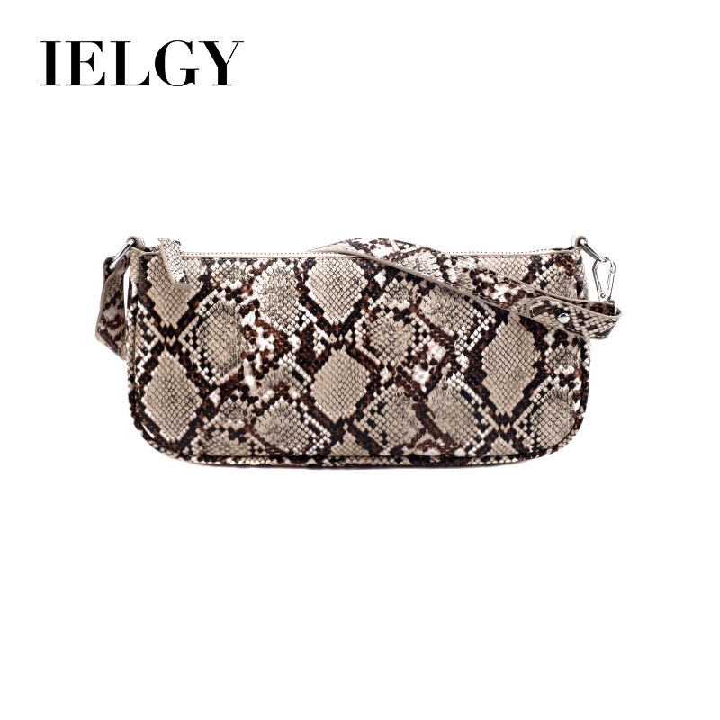 Túi đeo chéo họa tiết da rắn cá tính