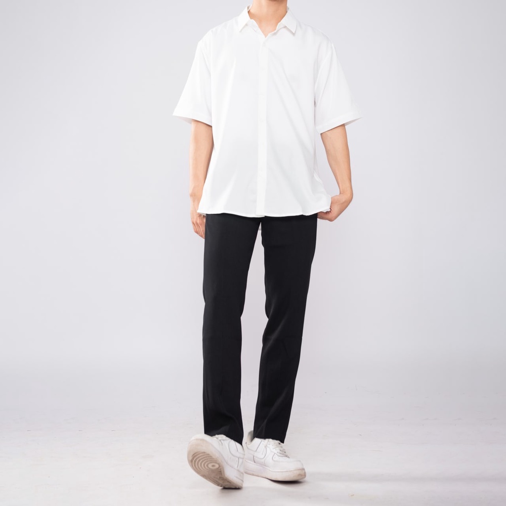 Quần tây âu nam Hàn Quốc  dáng ống côn chất vải tuyết mưa cao cấp không nhắn không xù đứng form - MALTRIK