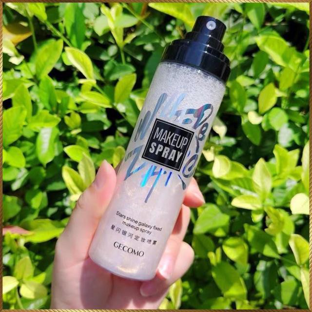 Xịt nhũ cố định lớp trang điểm Gecomo Star Shine Galaxy Spray bản dupe của Mac Fix+ Shimmer GSS1 H68 | BigBuy360 - bigbuy360.vn