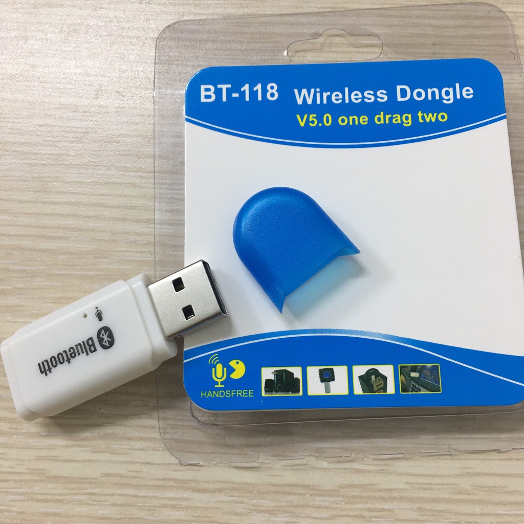 [Mã ELHACE giảm 4% đơn 300K] USB BT-188 V5.0 CHUYỂN ĐỔI BIẾN LOA THƯỜNG THÀNH LOA BLUETOOTH