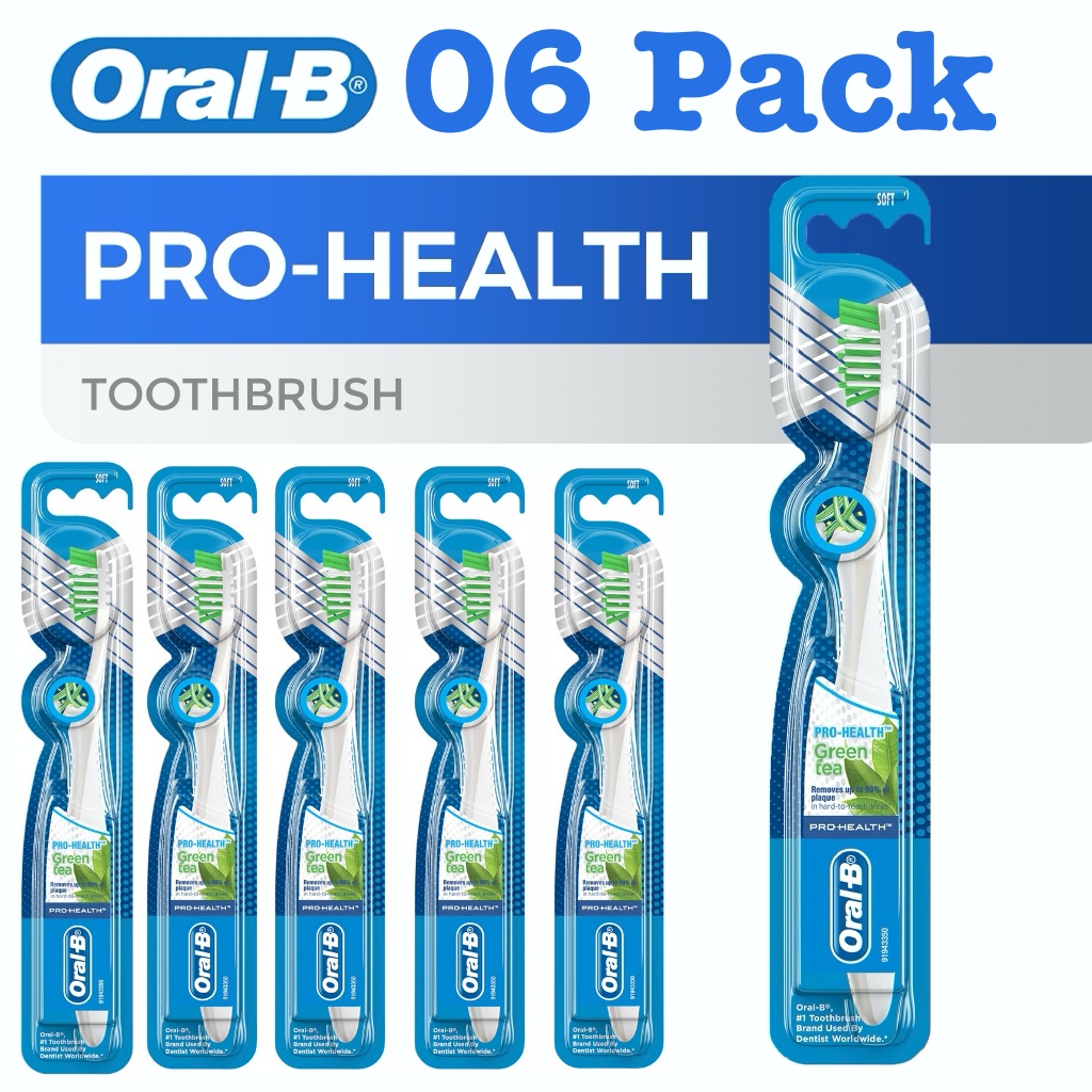 Bàn Chải Đánh Răng Siêu Mềm Oral-B Green Tea