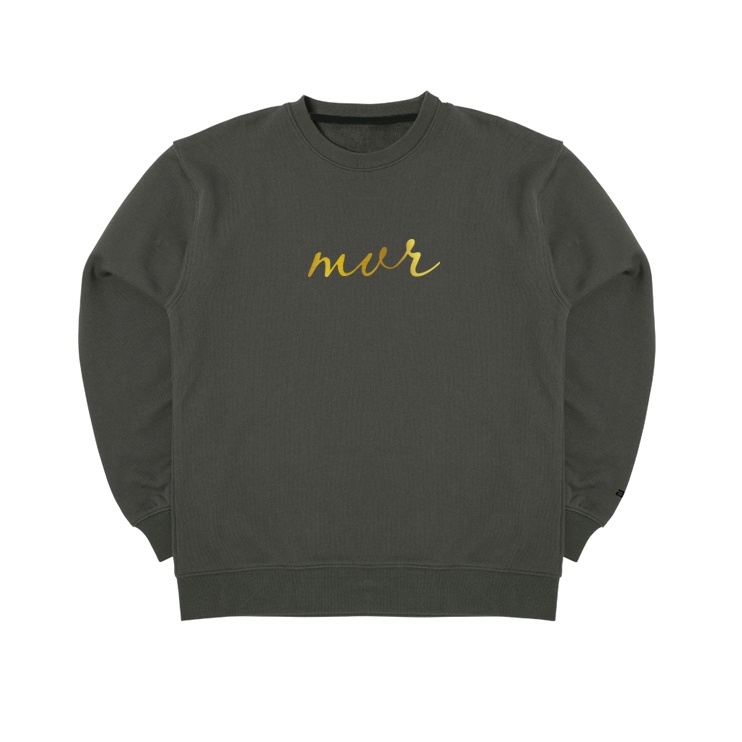 MVR Áo sweater nam nữ in logo nhũ vàng sang đẹp - Áo khoác localbrand vải cotton dầy cao cấp - LITH19102002
