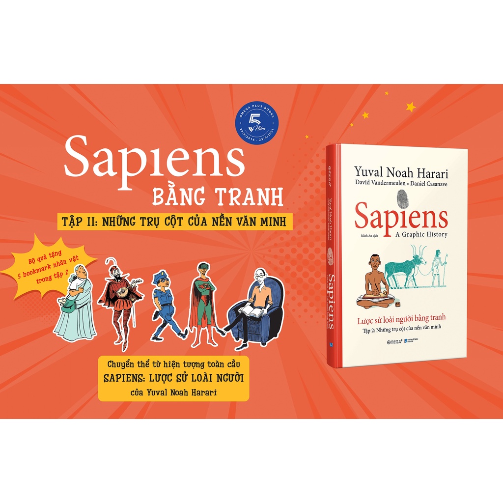 Sách - Sapiens - Lược Sử Loài Người Bằng Tranh - Tập 2 - 8935270703257