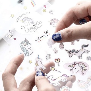 🦄Sticker dán hình ngựa Pony
