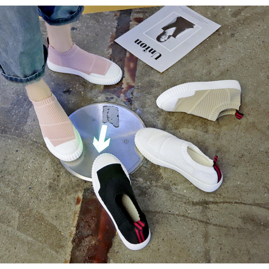 Giày lười thể thao cổ chun chất đẹp - mẫu mới 2021 | BigBuy360 - bigbuy360.vn