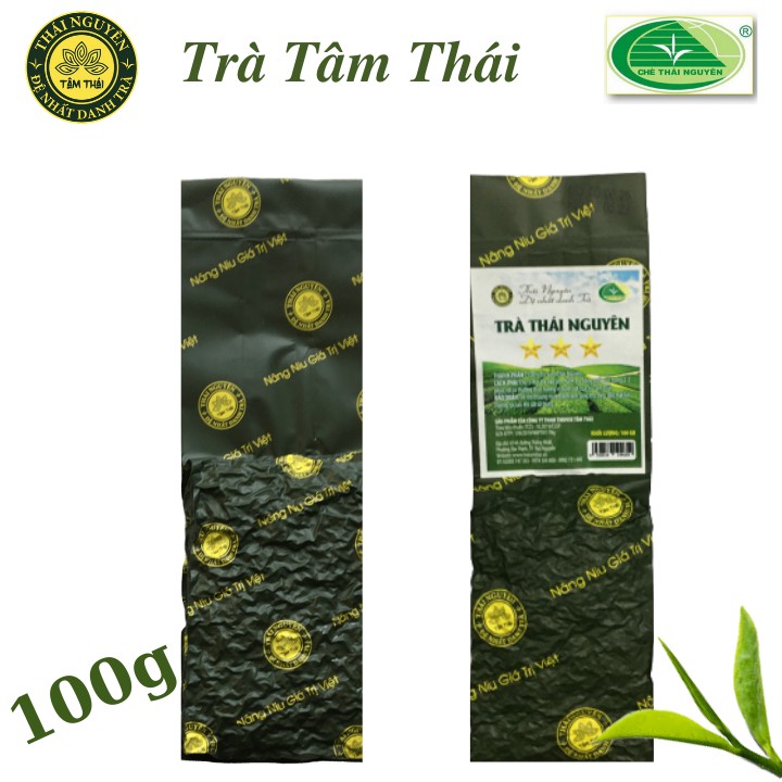 [Mã GROADO1 giảm 10K đơn 50K] Chè Thái Nguyên Móc câu Trà Tâm Thái Trà xanh Thái Nguyên 3 Sao 100g | BigBuy360 - bigbuy360.vn