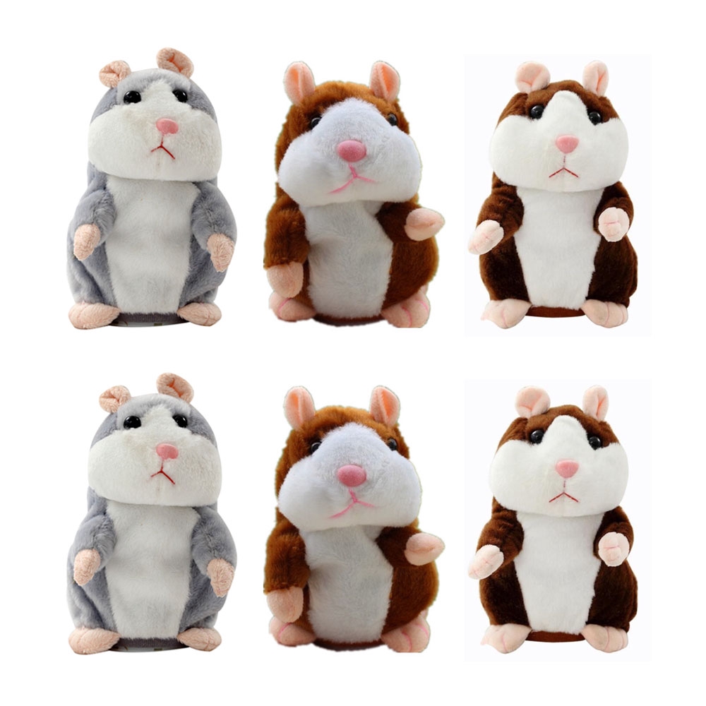 Chuột Hamster nhồi bông ghi âm giọng nói dễ thương cho bé