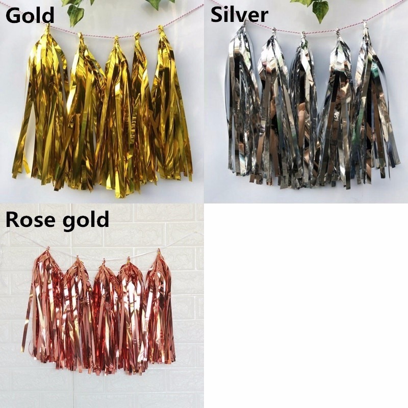 Dây Tua Rua Giấy Trang Trí Tiệc