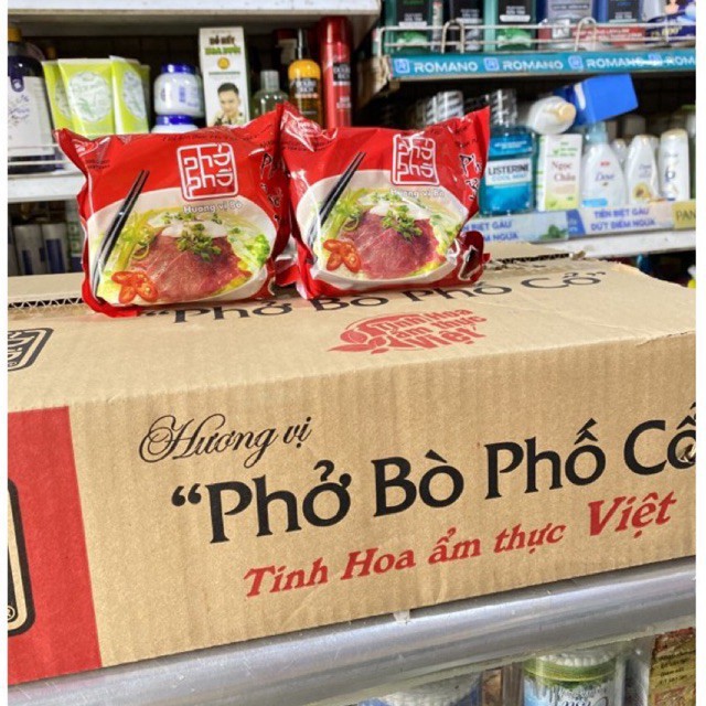 Phở Bò Và Phở Gà Phố Cổ Gói 63G