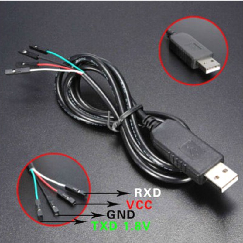 Cáp Chuyển Đổi 1.8v Usb Sang Ttl Usb 2.0 Pl2303