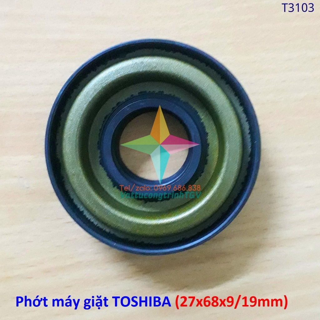 Phớt bảo vệ vòng bi máy giặt TOSHIBA FT-27x68x9/19