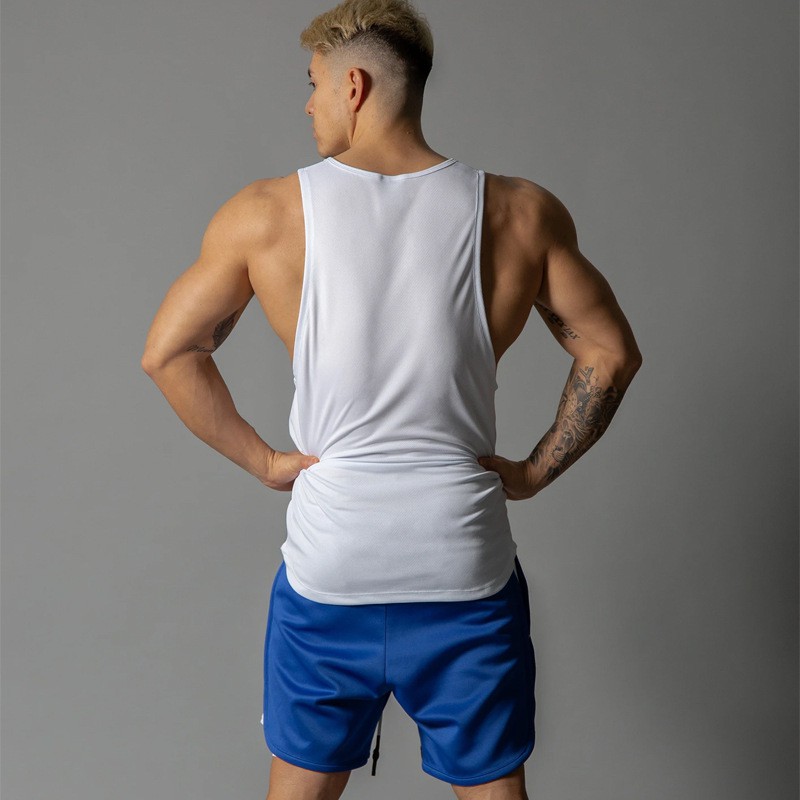 Áo tank top, áo ba lỗ tập gym nam YT chất vải thun lưới