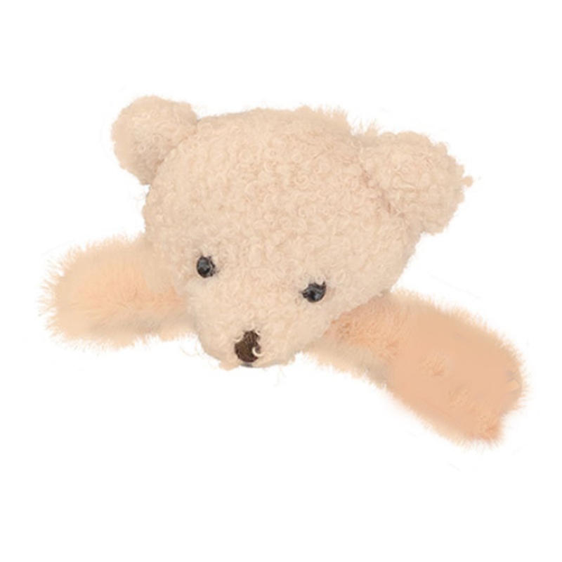 Kẹp Tóc Đuôi Ngựa Cỡ Lớn Chống Trượt Bằng Vải Lông