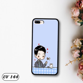Ốp lưng IPhone 7/ 8 Plus lưng nhám viền dẻo