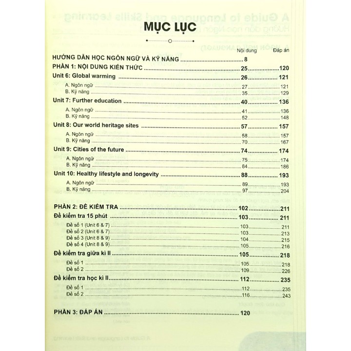 Sách - Bí Quyết Chinh Phục Điểm Cao Tiếng Anh 11 Tập 2