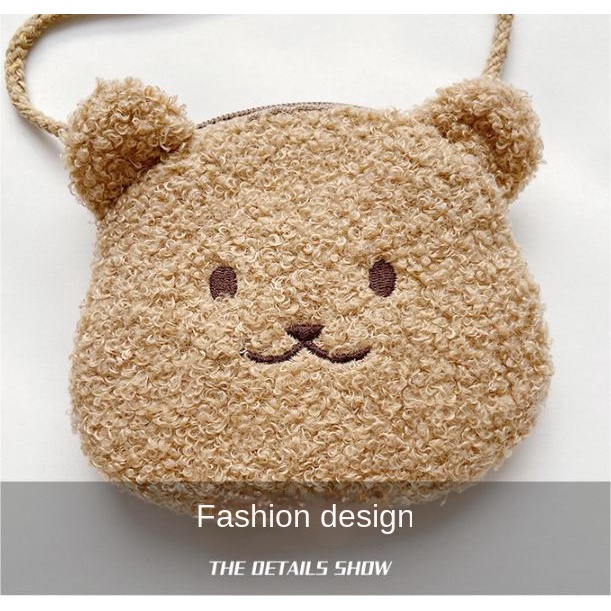 Túi đeo chéo thiết kế kiểu hoạt hình dễ thương thời trang cho bé gái