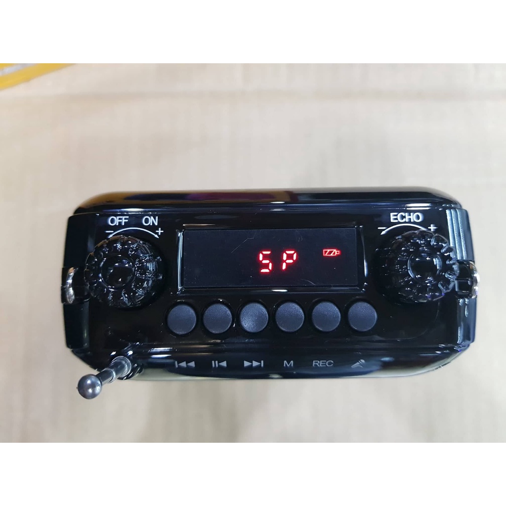 Loa trợ giảng SHUAE SM-919: Thiết kế Micro không dây, công suất 10W, âm thanh to, Chức năng Bluetooth, USB...