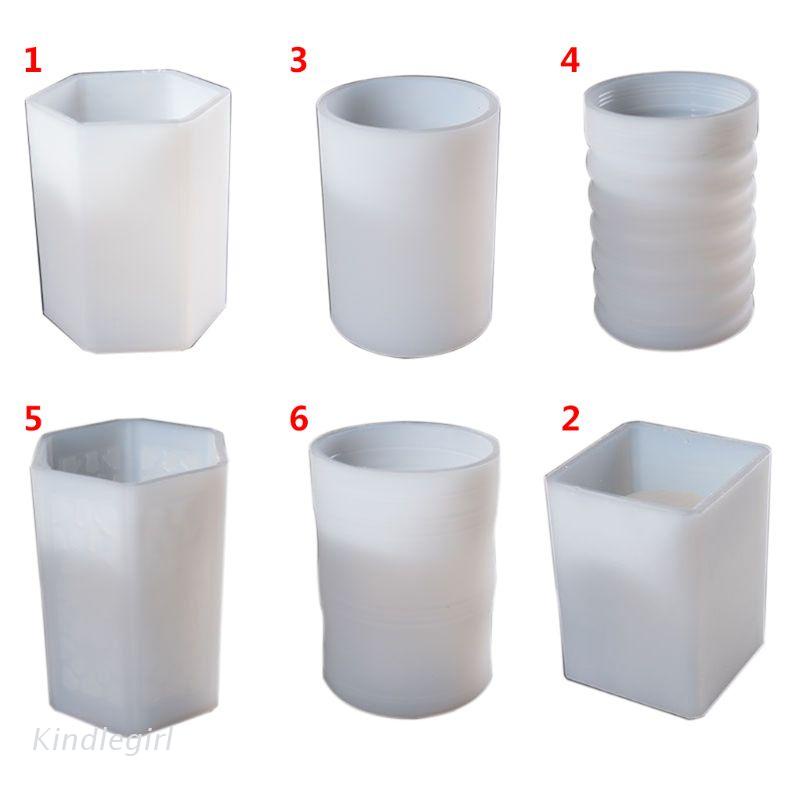Khuôn Silicon Làm Giá Đỡ Bút Để Bàn Trang Trí Diy Charms