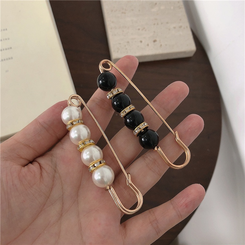 Ghim Cài Áo Đính Ngọc Trai Đa Năng Thời Trang Hàn Quốc Cho Nữ