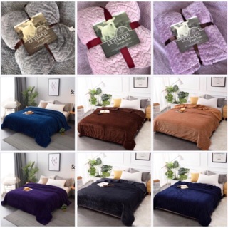 Chăn lông cừu sóng Classic