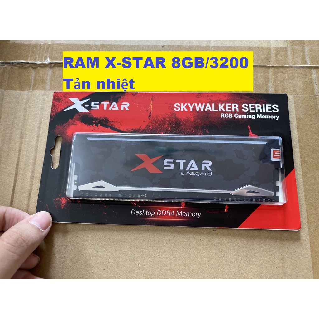 Ram IV Xstar  8GB/3200 Tản nhiệt (1*8GB)