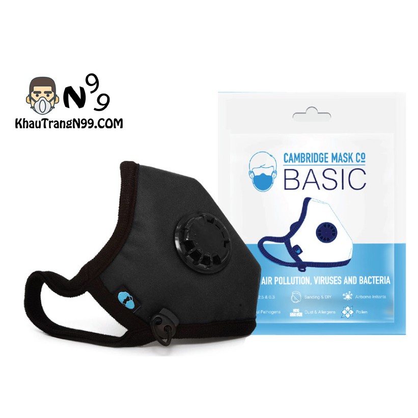 Khẩu trang CAMBRIDGE MASK BASIC N95 Chống bụi siêu mịn pm2.5